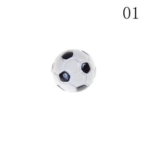 1/12 Lovely Dollhouse Sport Mini Tennis Ball/Football/Soccer/Baseball/Balloon/Golf Sticks/Ballet Doll House Accessories