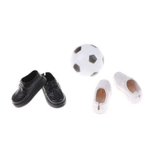 Load image into Gallery viewer, 1/12 Lovely Dollhouse Sport Mini Tennis Ball/Football/Soccer/Baseball/Balloon/Golf Sticks/Ballet Doll House Accessories