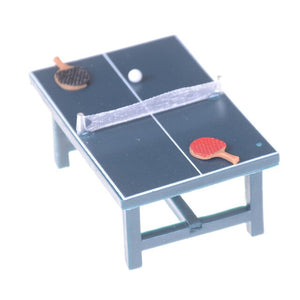 1/12 Lovely Dollhouse Sport Mini Tennis Ball/Football/Soccer/Baseball/Balloon/Golf Sticks/Ballet Doll House Accessories