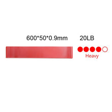 Load image into Gallery viewer, Yoga Resistance Bands 5 Colors Resistance Loop Stretching Pilates Fitness Equipment Gym Home Sport Training Workout (5lb- 25lb)