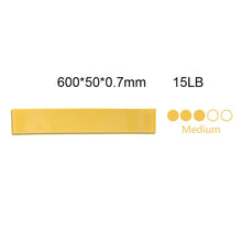 Load image into Gallery viewer, Yoga Resistance Bands 5 Colors Resistance Loop Stretching Pilates Fitness Equipment Gym Home Sport Training Workout (5lb- 25lb)