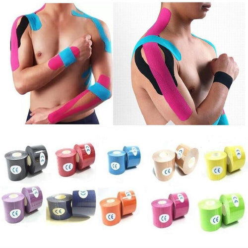 5 cm*5 m Sport tape adhesive plaster elastic bandage teip sports taping kinesiology tape  vendas adhesivas sticky sports