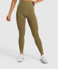 Load image into Gallery viewer, Vital Women Sport Suit Yoga Set Gym Workout Clothes Long Sleeve Fitness Crop Top + High Waist Energy Seamless Leggings