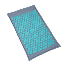 Load image into Gallery viewer, Nature Linen Coconut palm Massage Yoga mat sport pillow mat with bag Lotus Spike Acupressure Mat Cushion