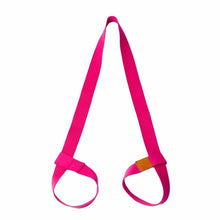 Load image into Gallery viewer, Yoga Mat Strap Strap Belt Adjustable Sports Sling Carrier Shoulder Carry Strap Belt Exercise Stretch Fitness Elastic Yoga Belt