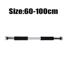 Load image into Gallery viewer, Door Horizontal Steel Adjustable Training Bars For Home Sport Bar Workout Pull Up Arm Training Sit Up Bar Fitness Push Up Equipm
