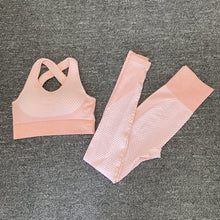 Load image into Gallery viewer, Seamless  Women Yoga Sets Female Sport Gym suits Wear Running Clothes women Fitness Sport Yoga Suit Long Sleeve yoga clothing