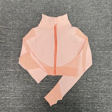 Load image into Gallery viewer, Seamless  Women Yoga Sets Female Sport Gym suits Wear Running Clothes women Fitness Sport Yoga Suit Long Sleeve yoga clothing