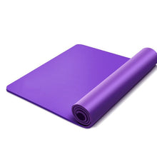 Load image into Gallery viewer, 183cm*61cm NBR Yoga Mat Soft Beginner Non- slip Yoga Mat for Pilates Home Gym Yoga  Fitness Sports Outdoor Pads