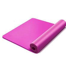 Load image into Gallery viewer, 183cm*61cm NBR Yoga Mat Soft Beginner Non- slip Yoga Mat for Pilates Home Gym Yoga  Fitness Sports Outdoor Pads
