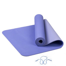 Load image into Gallery viewer, ITSTYLE 6MM TPE Yoga Mat Anti Slip Sports Fitness Exercise Pilates Gym Colchonete For Beginners 183*61*0.6cm