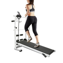 Load image into Gallery viewer, Mechanical power treadmill folding running training twisting machine sit-ups LED dial gym home exercise fitness equipment HWC