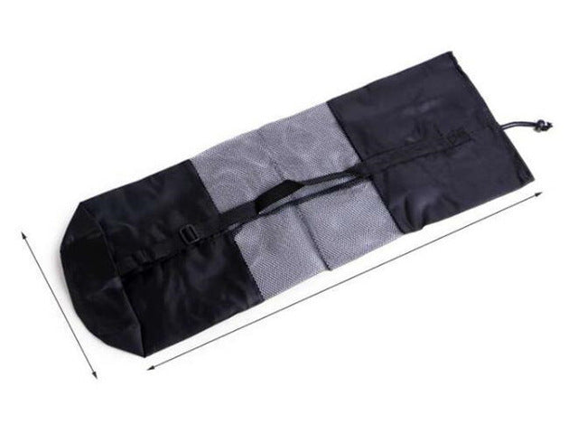 Black yoga backpack yoga mat Bag waterproof backpack yoga bag Nylon Pilates Carrier Mesh Adjustable Strap Sport Tool Convenience