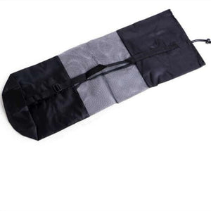 Black yoga backpack yoga mat Bag waterproof backpack yoga bag Nylon Pilates Carrier Mesh Adjustable Strap Sport Tool Convenience